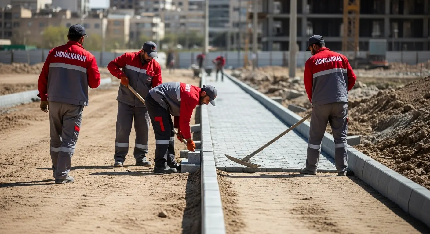 شرکت جدول گذاری - الوان پایا عمران 3 شرکت جدول گذاری - جدول کاران