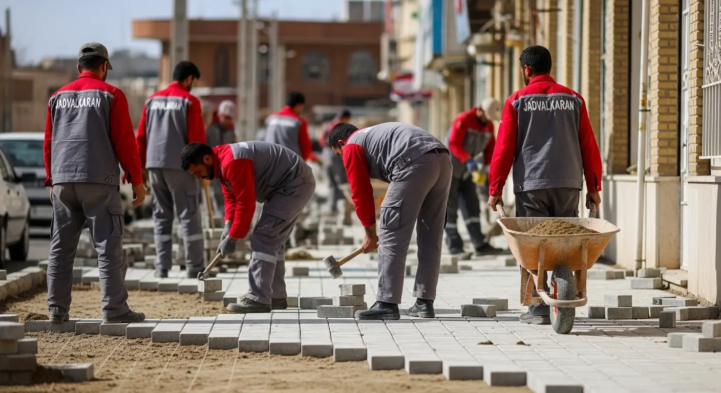 اجرای کفپوش موزاییکی 3 پیمانکار کفپوش موزاییکی