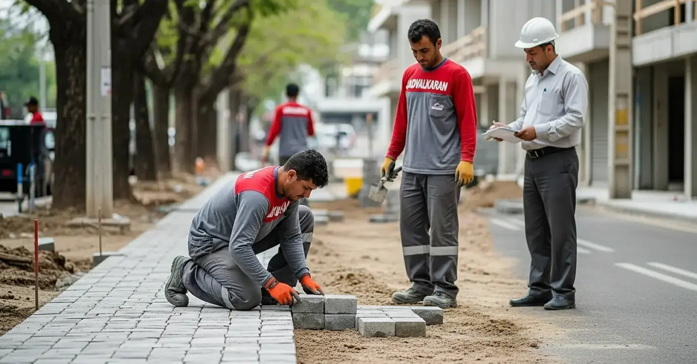 هزینه اجرای سنگ فرش بتنی چقدر است؟ 4 تعرفه اجرای سنگ فرش بتنی چقدر است؟