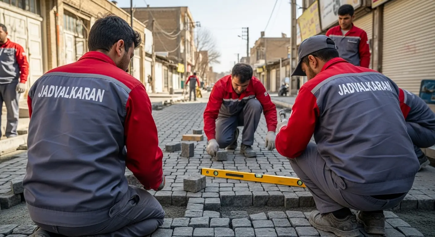 هزینه اجرای سنگ فرش بتنی چقدر است؟ 3 دستمزد اجرای سنگ فرش بتنی چقدر است؟